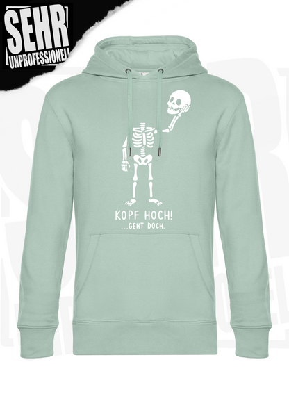 "Kopf hoch!" Regular & Ladies-Hoodie