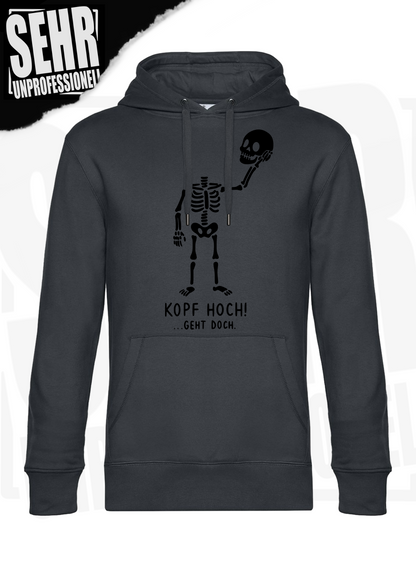 "Kopf hoch!" Regular & Ladies-Hoodie
