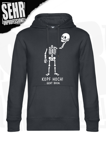 "Kopf hoch!" Regular & Ladies-Hoodie