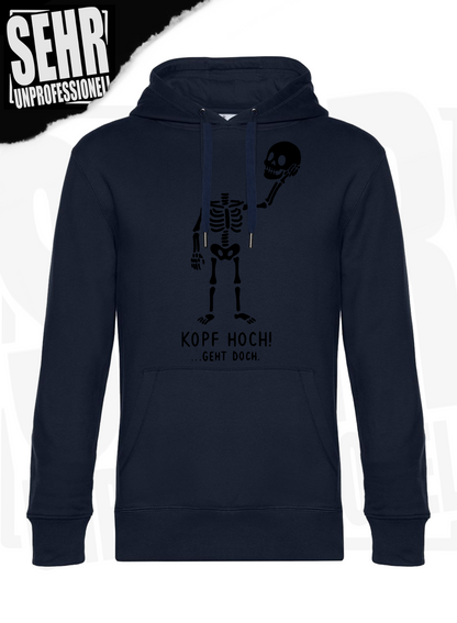 "Kopf hoch!" Regular & Ladies-Hoodie