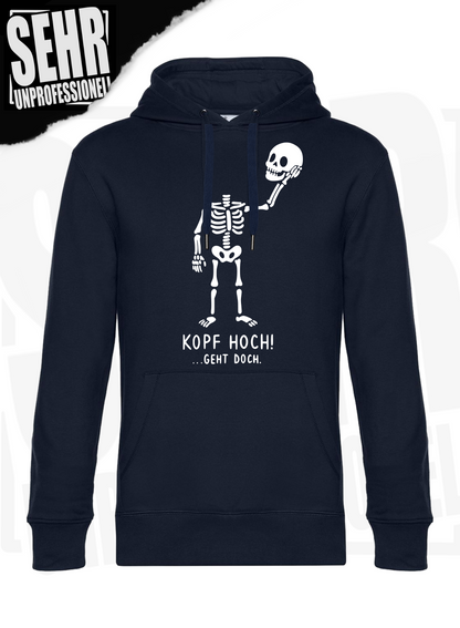 "Kopf hoch!" Regular & Ladies-Hoodie