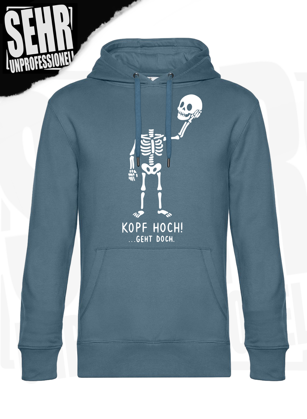 "Kopf hoch!" Regular & Ladies-Hoodie