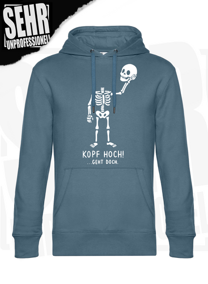 "Kopf hoch!" Regular & Ladies-Hoodie