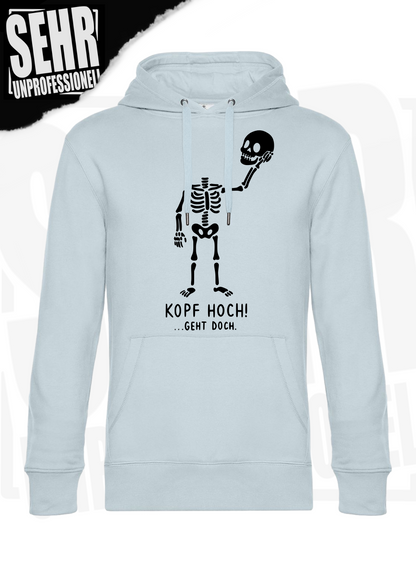 "Kopf hoch!" Regular & Ladies-Hoodie