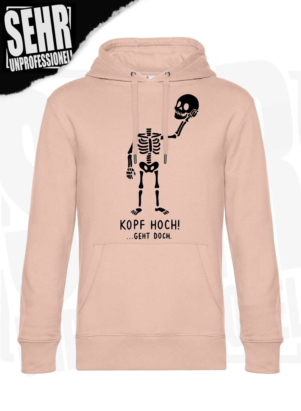 "Kopf hoch!" Regular & Ladies-Hoodie