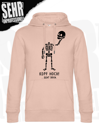 "Kopf hoch!" Regular & Ladies-Hoodie