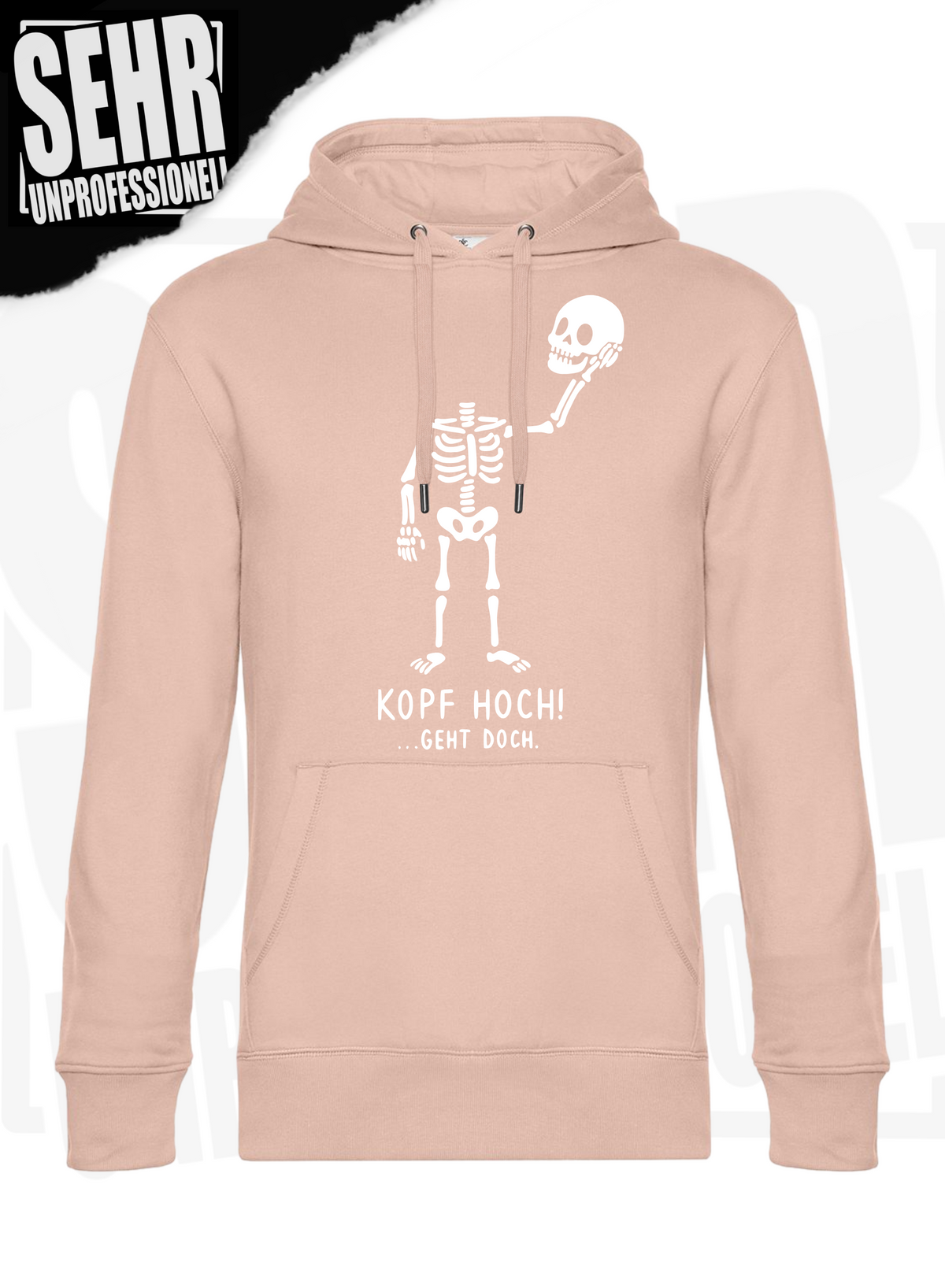 "Kopf hoch!" Regular & Ladies-Hoodie