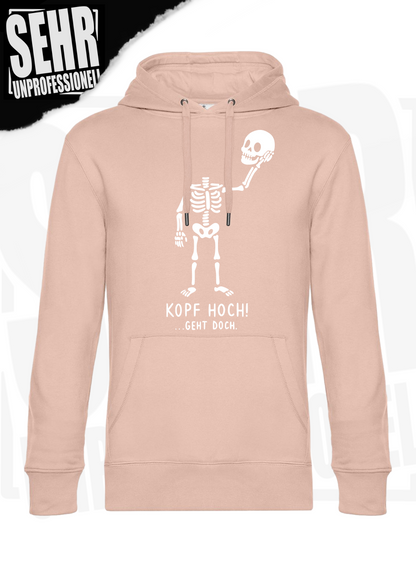 "Kopf hoch!" Regular & Ladies-Hoodie