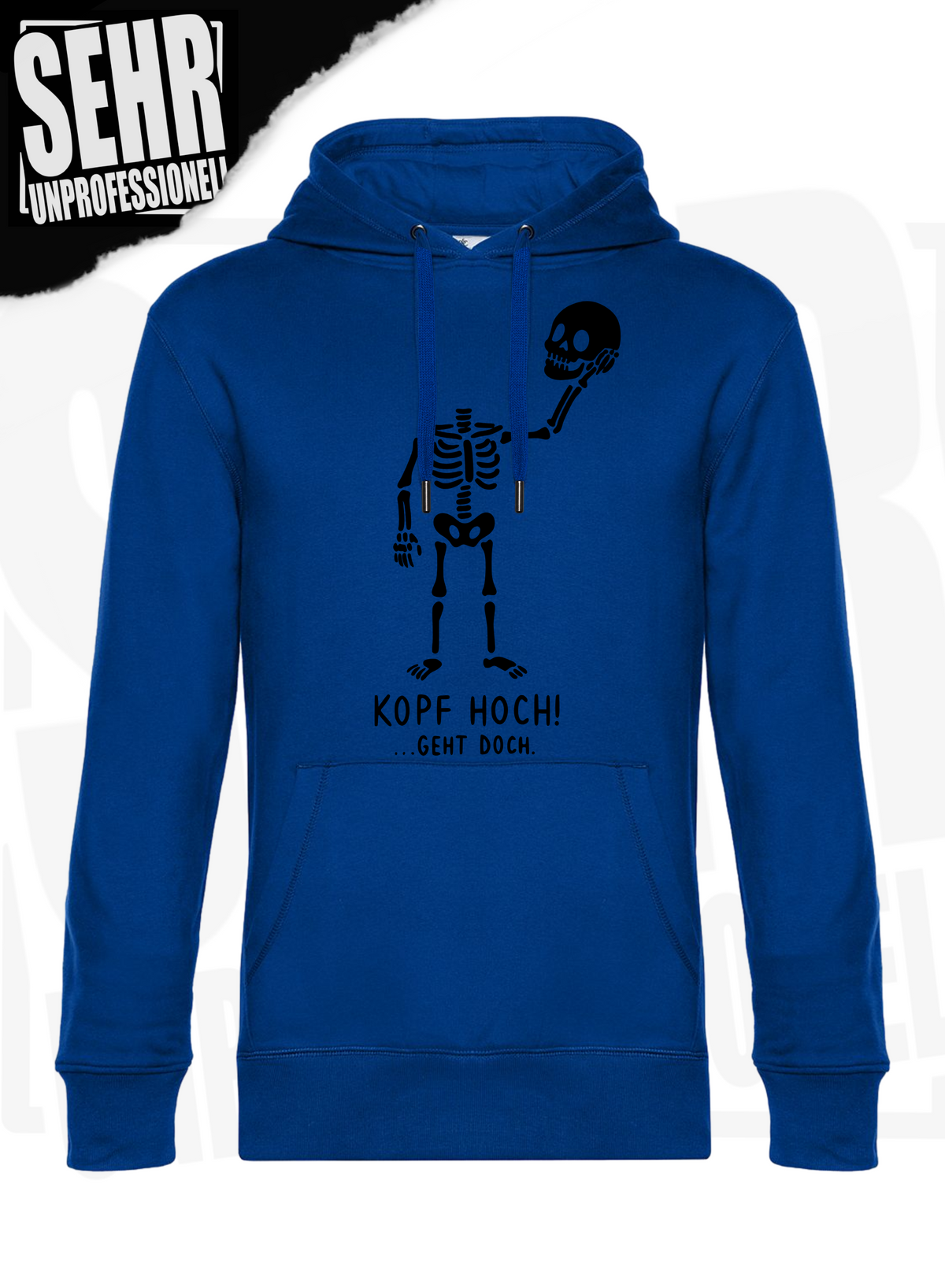 "Kopf hoch!" Regular & Ladies-Hoodie