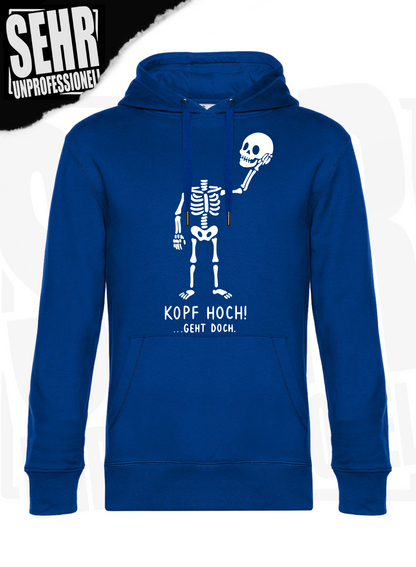 "Kopf hoch!" Regular & Ladies-Hoodie