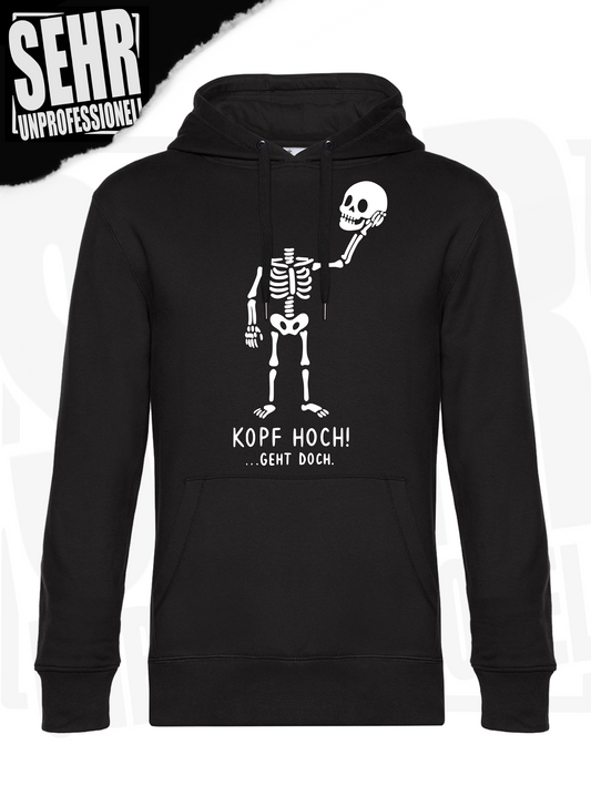 "Kopf hoch!" Regular & Ladies-Hoodie