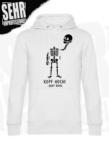 "Kopf hoch!" Regular & Ladies-Hoodie