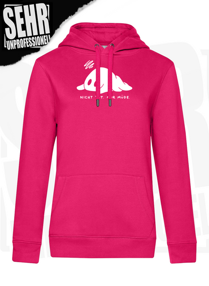 "Nicht tot. Nur müde." Regular & Ladies-Hoodie