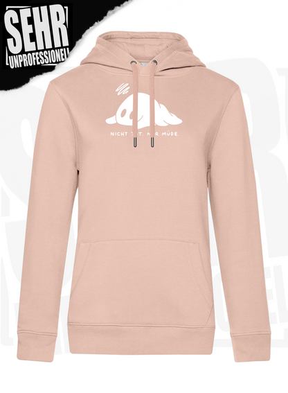"Nicht tot. Nur müde." Regular & Ladies-Hoodie