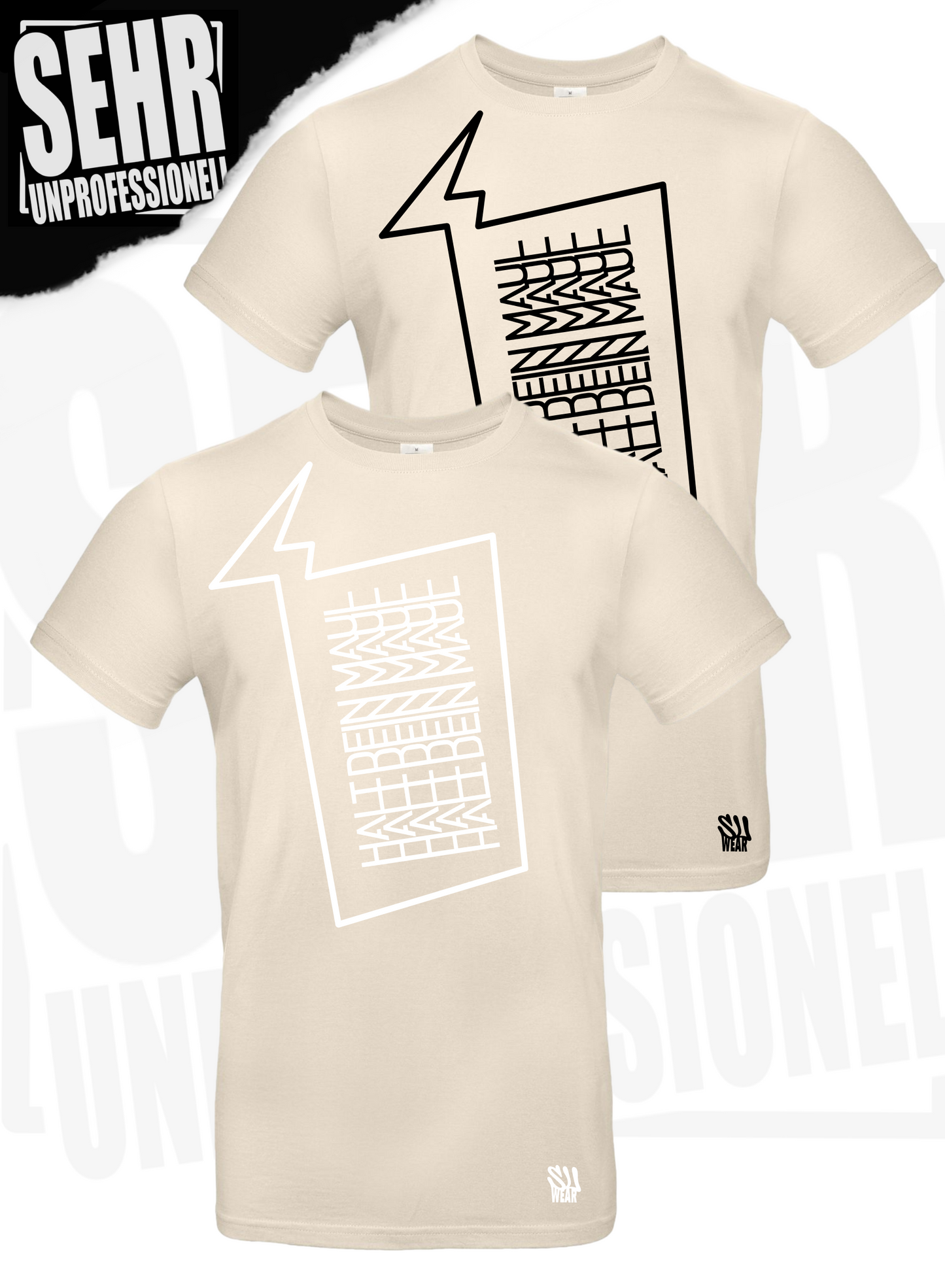 "Halt dein Maul" Regular-Shirt