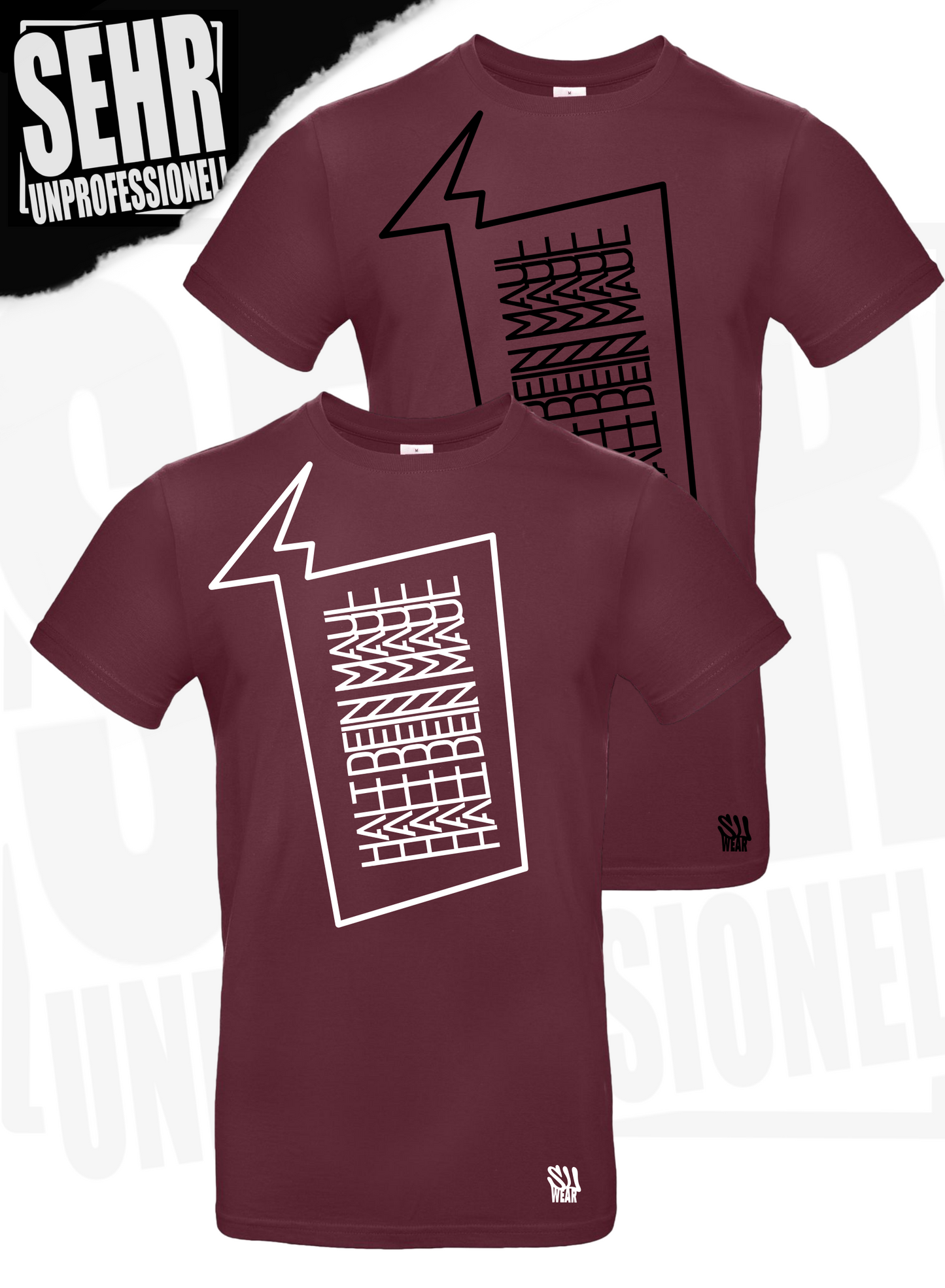 "Halt dein Maul" Regular-Shirt