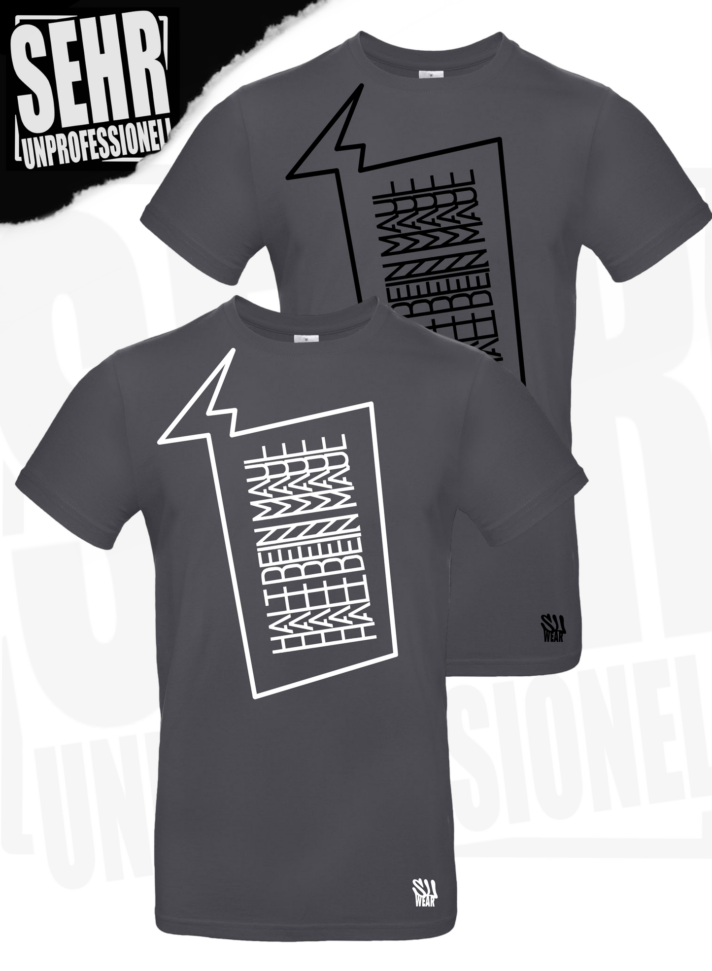 "Halt dein Maul" Regular-Shirt