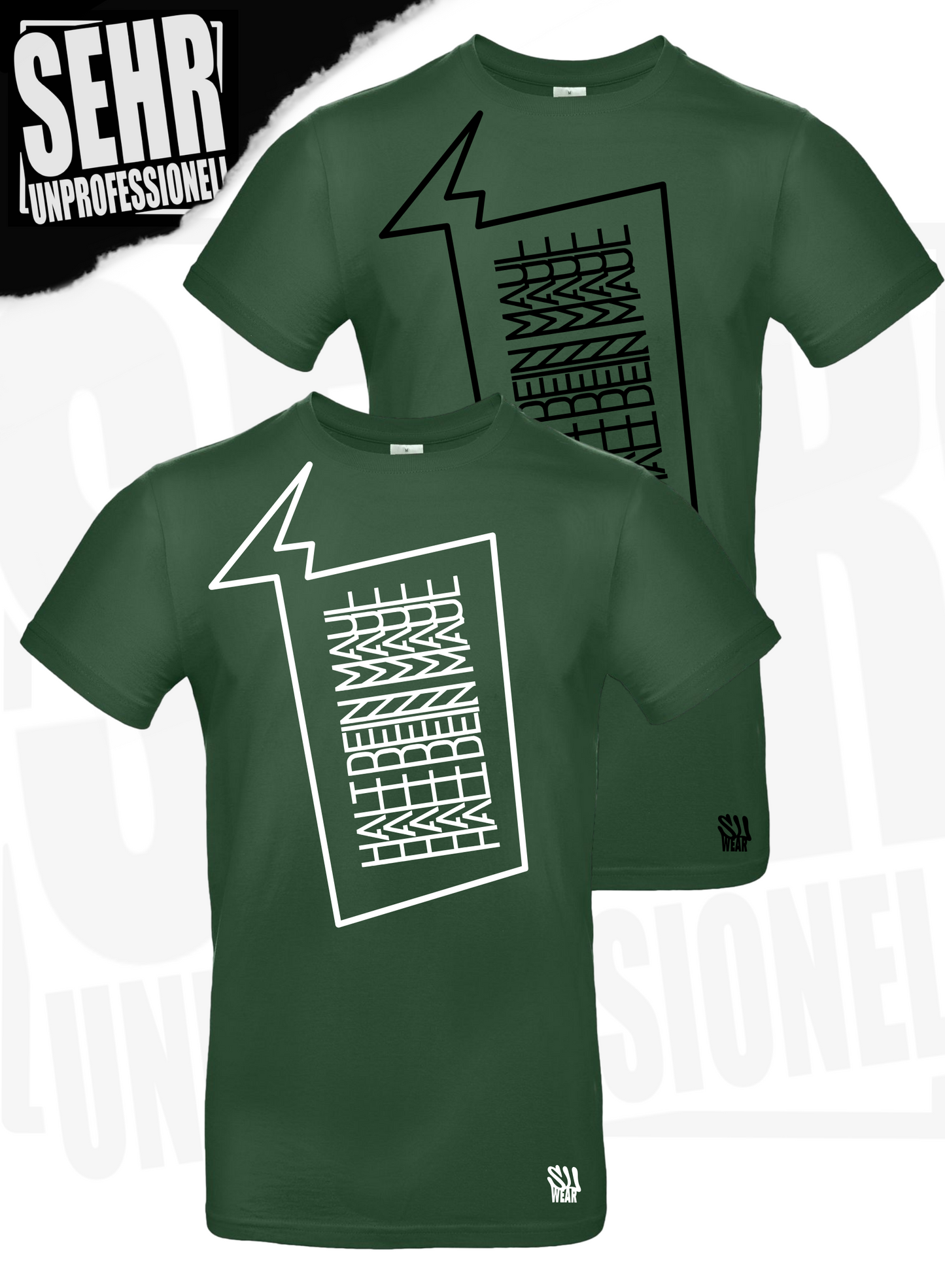 "Halt dein Maul" Regular-Shirt