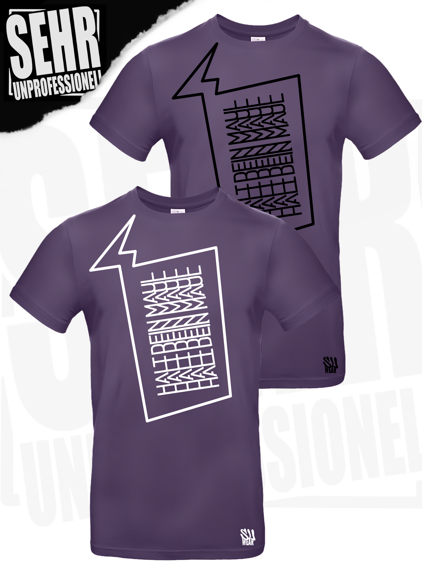 "Halt dein Maul" Regular-Shirt