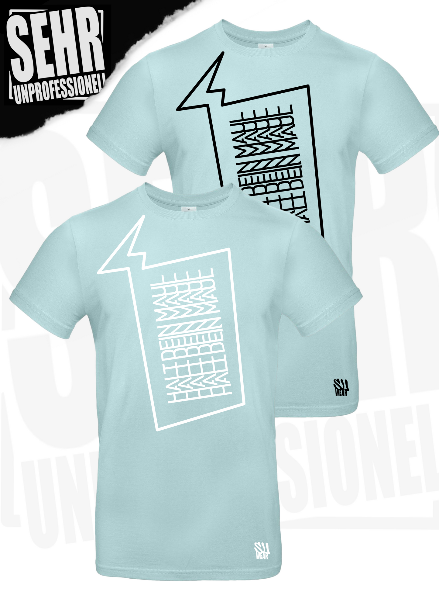 "Halt dein Maul" Regular-Shirt