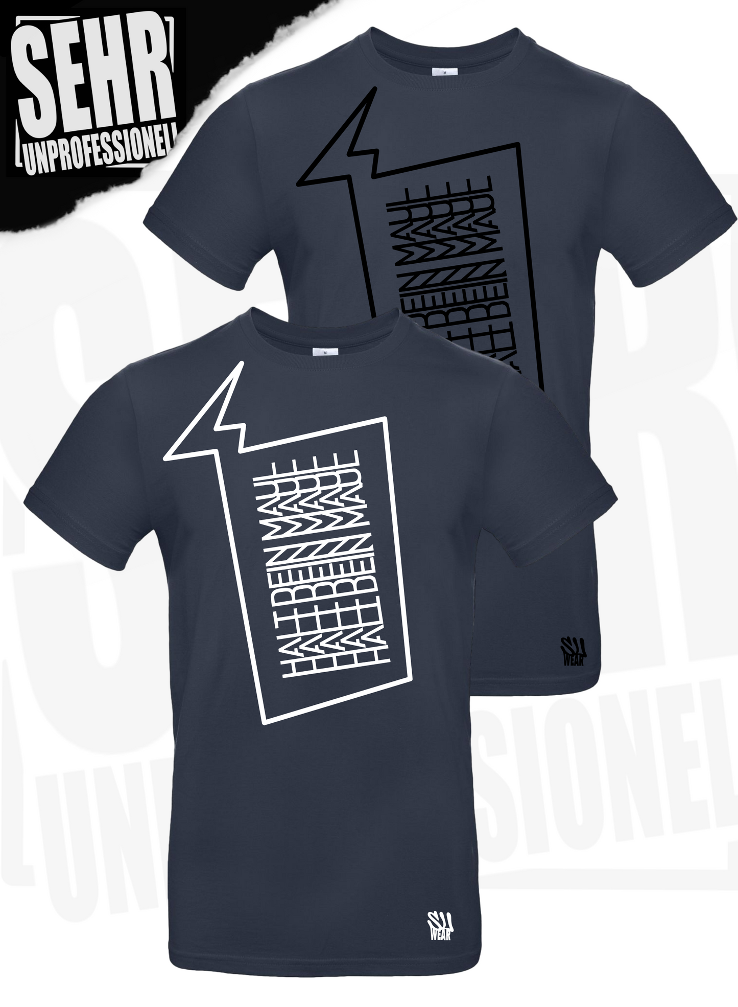 "Halt dein Maul" Regular-Shirt