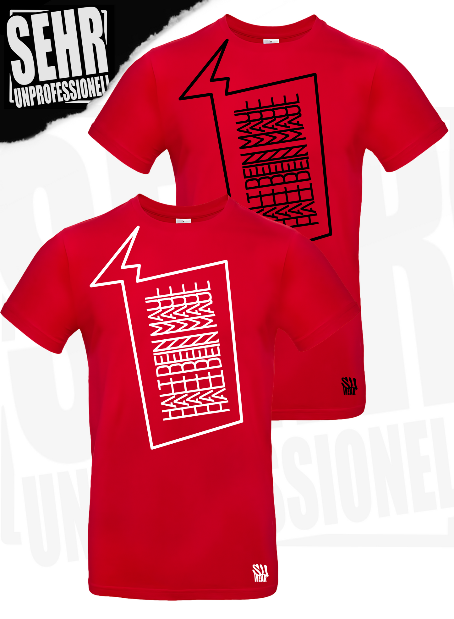 "Halt dein Maul" Regular-Shirt