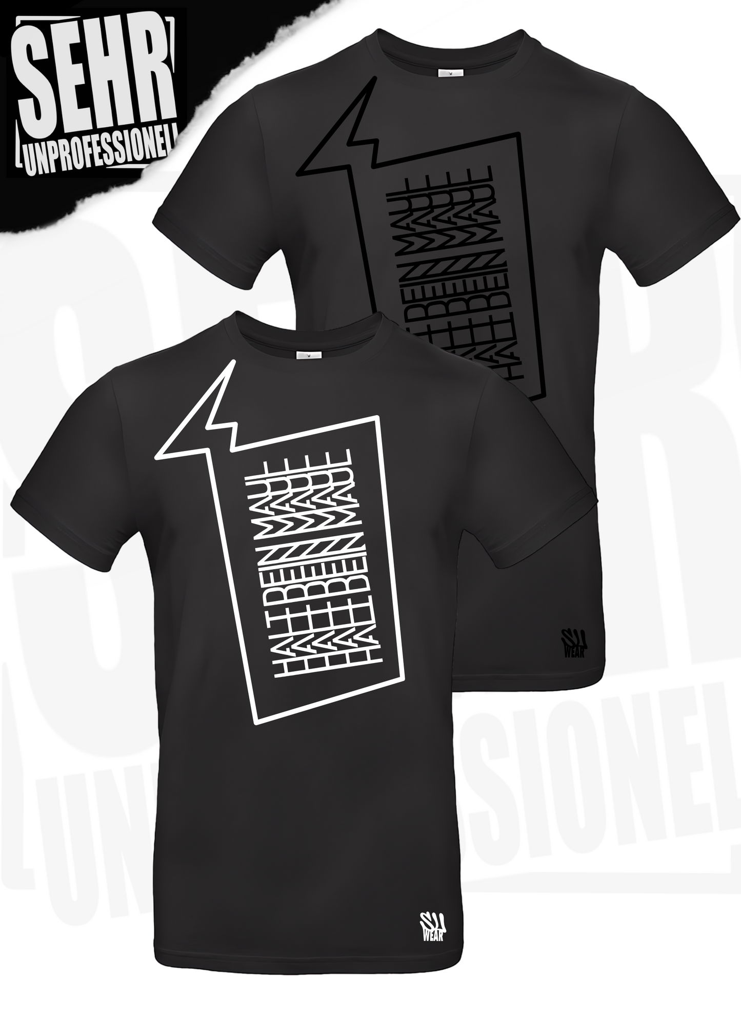 "Halt dein Maul" Regular-Shirt