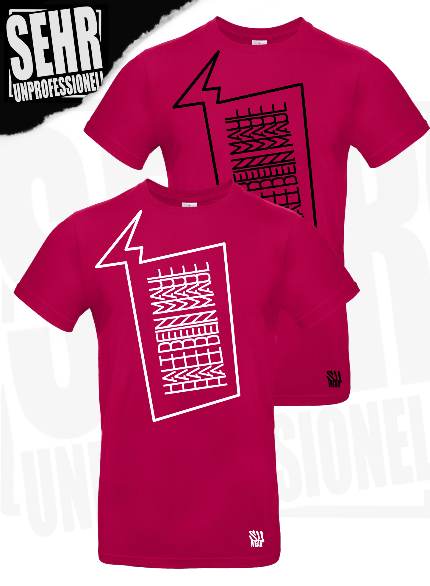 "Halt dein Maul" Regular-Shirt