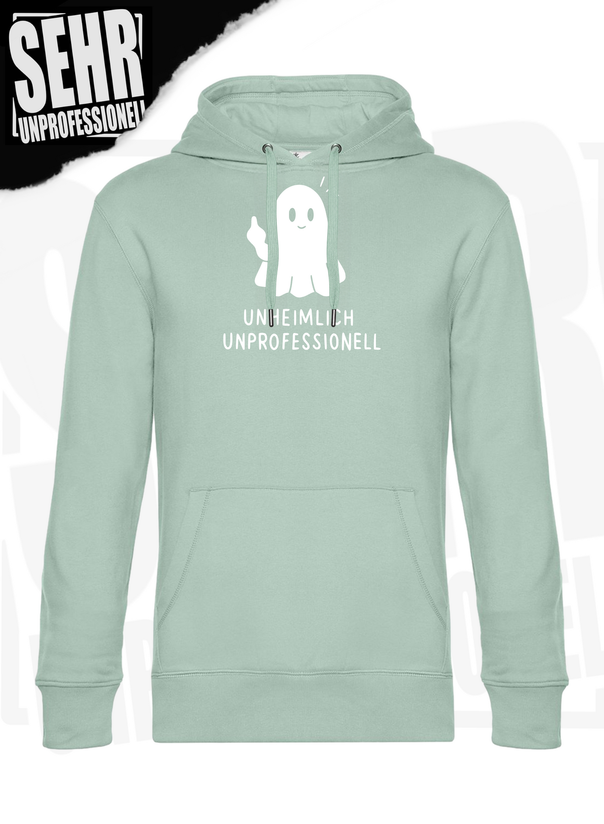 "Unheimlich Unprofessionell" Regular & Ladies-Hoodie