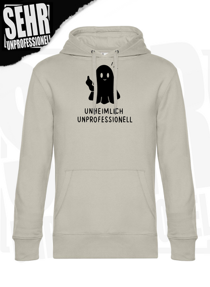 "Unheimlich Unprofessionell" Regular & Ladies-Hoodie