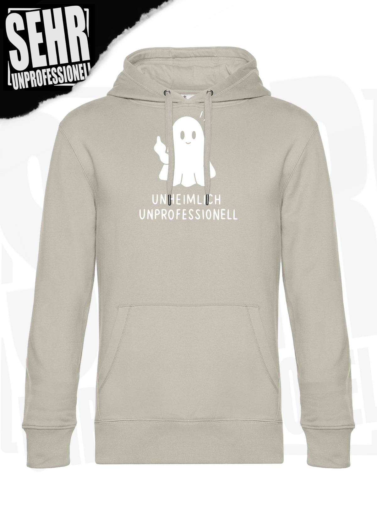"Unheimlich Unprofessionell" Regular & Ladies-Hoodie