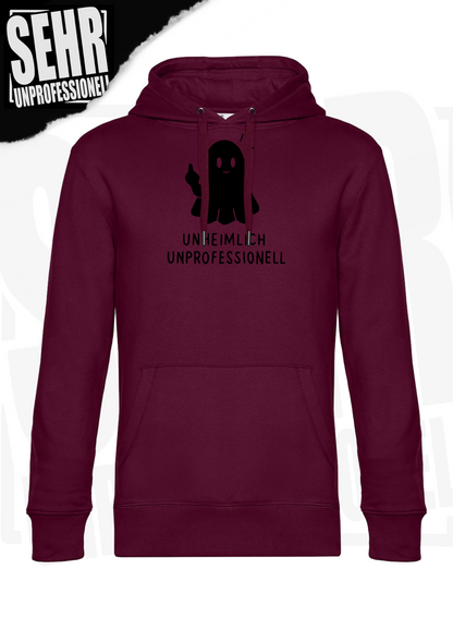 "Unheimlich Unprofessionell" Regular & Ladies-Hoodie