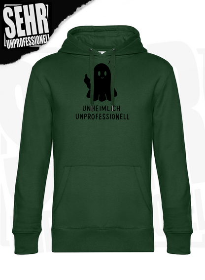 "Unheimlich Unprofessionell" Regular & Ladies-Hoodie