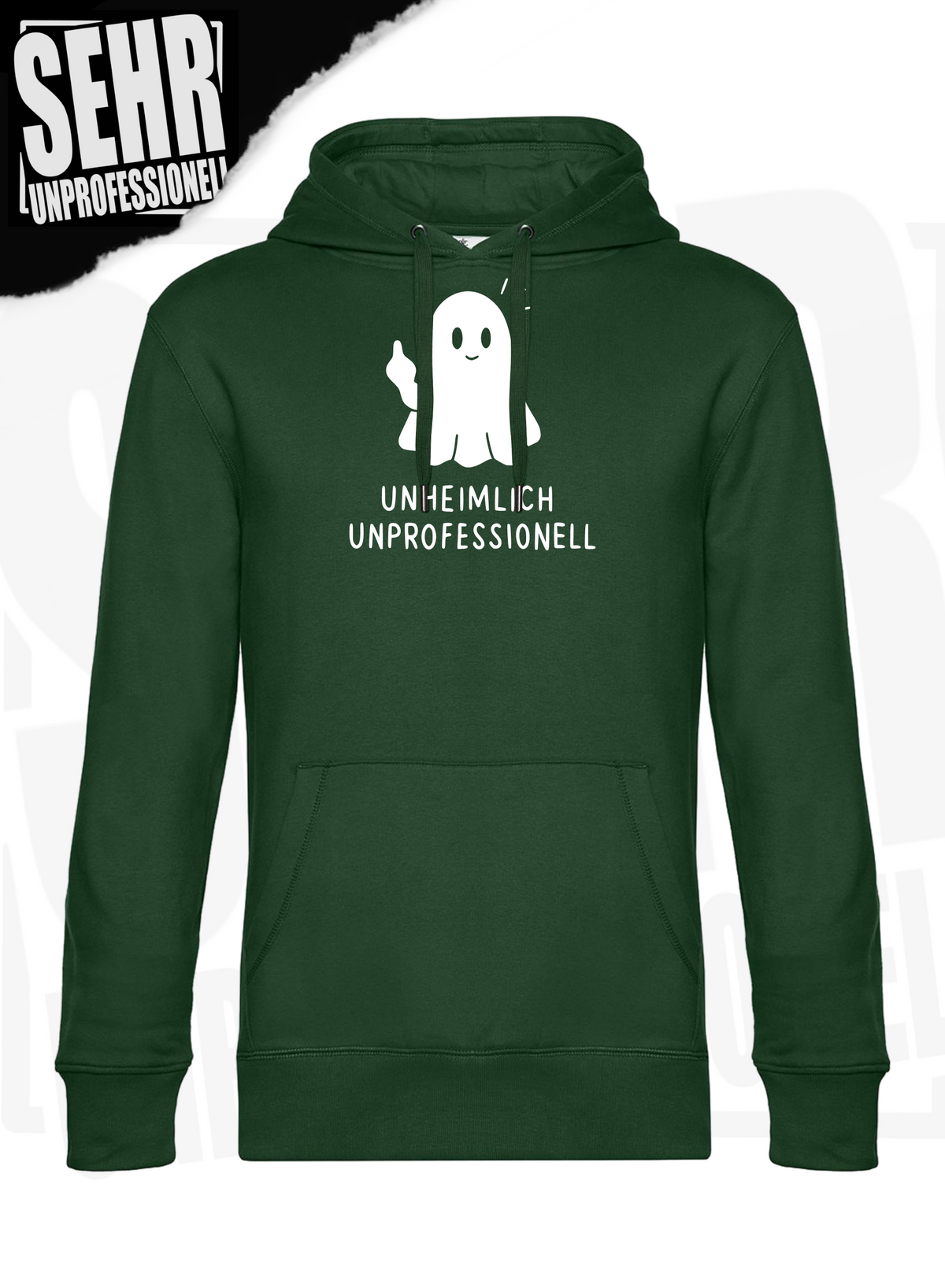 "Unheimlich Unprofessionell" Regular & Ladies-Hoodie