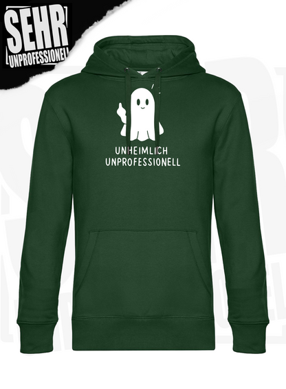 "Unheimlich Unprofessionell" Regular & Ladies-Hoodie