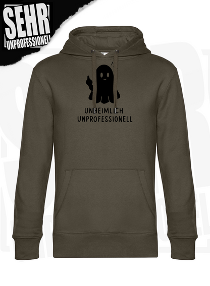 "Unheimlich Unprofessionell" Regular & Ladies-Hoodie