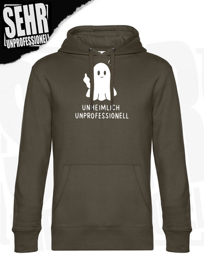 "Unheimlich Unprofessionell" Regular & Ladies-Hoodie