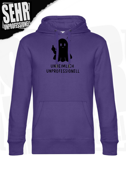 "Unheimlich Unprofessionell" Regular & Ladies-Hoodie