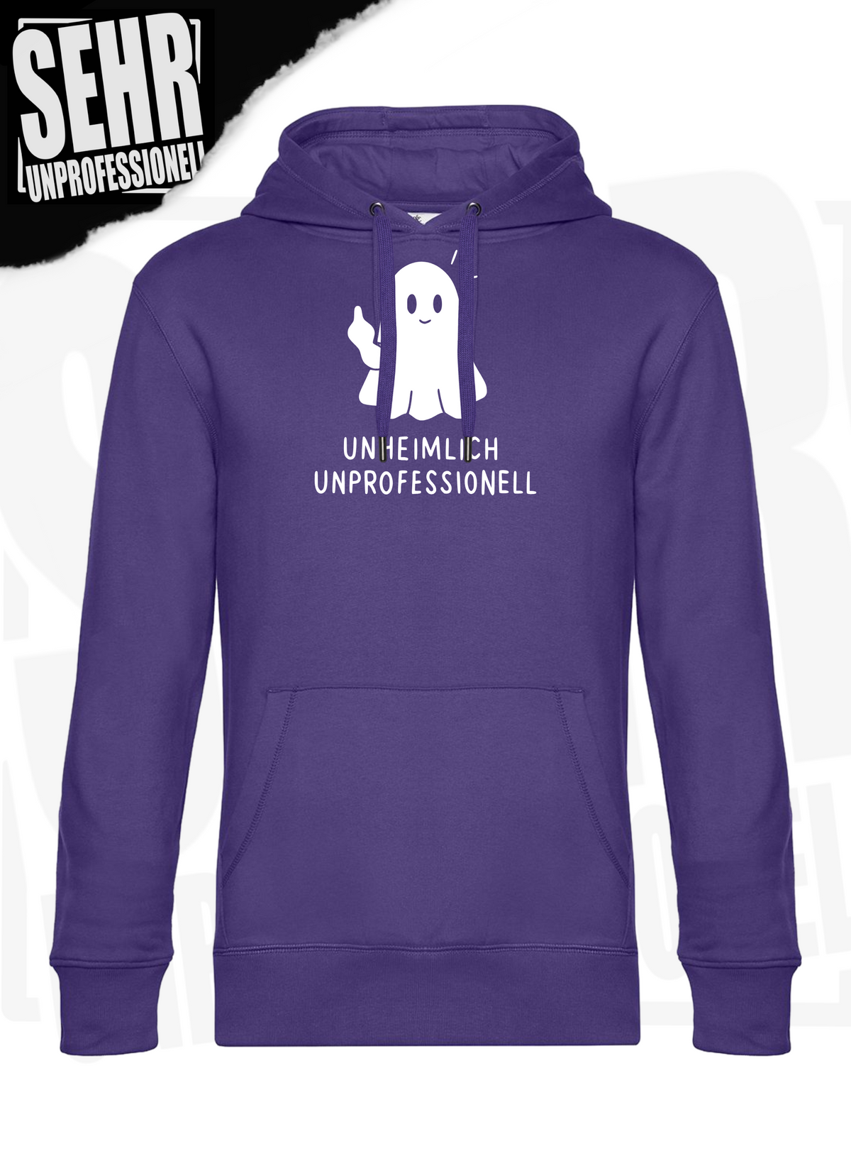 "Unheimlich Unprofessionell" Regular & Ladies-Hoodie