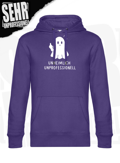 "Unheimlich Unprofessionell" Regular & Ladies-Hoodie