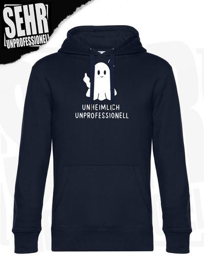 "Unheimlich Unprofessionell" Regular & Ladies-Hoodie