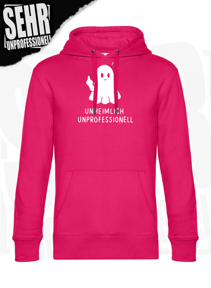 "Unheimlich Unprofessionell" Regular & Ladies-Hoodie