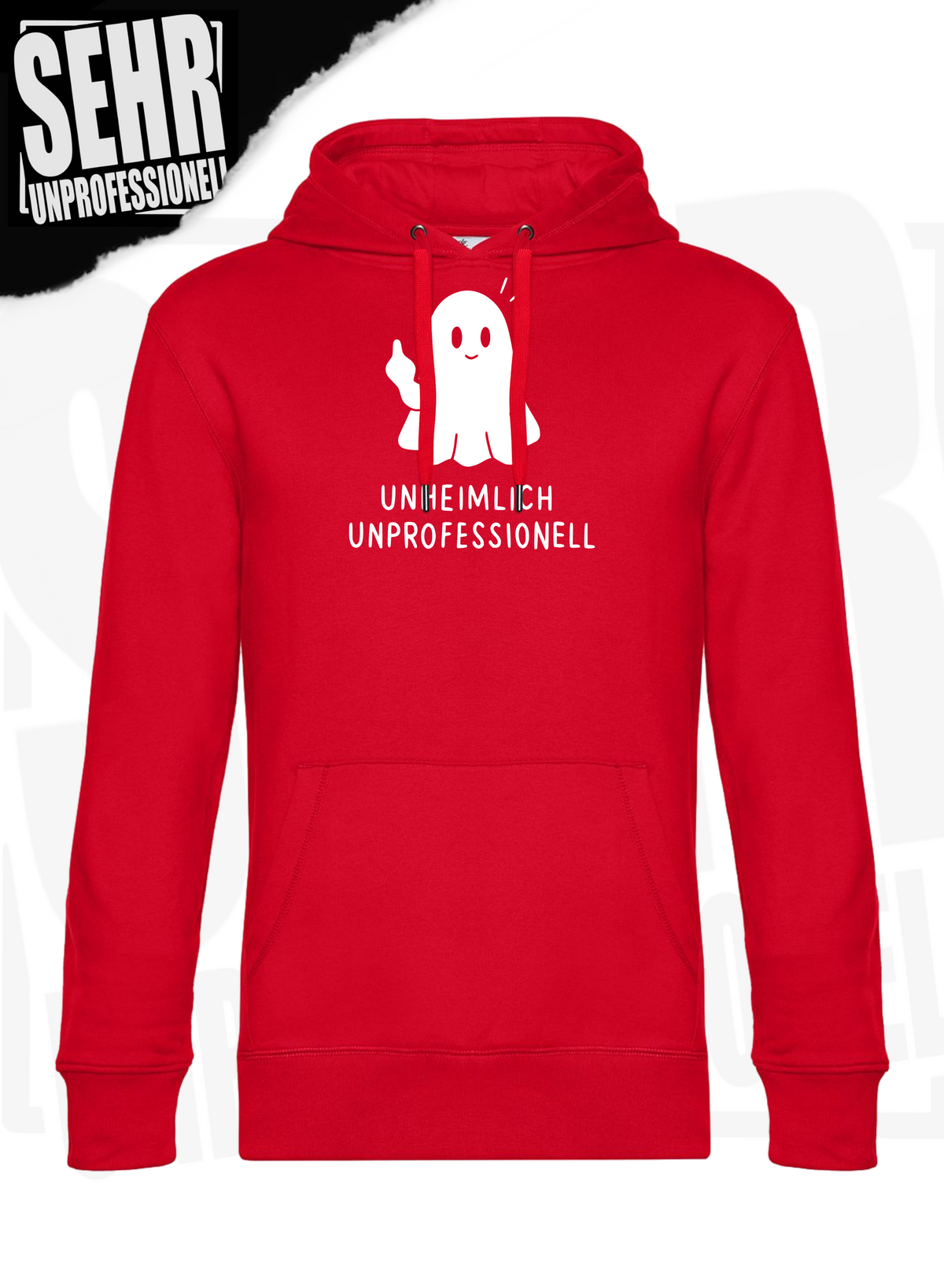 "Unheimlich Unprofessionell" Regular & Ladies-Hoodie