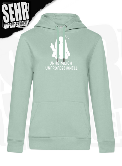 "Unheimlich Unprofessionell" Regular & Ladies-Hoodie