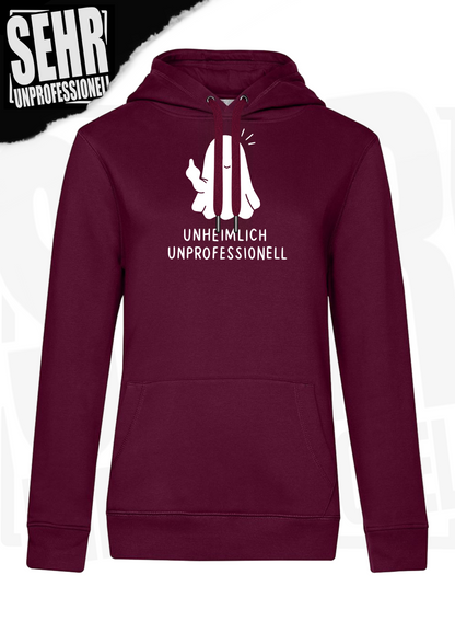 "Unheimlich Unprofessionell" Regular & Ladies-Hoodie