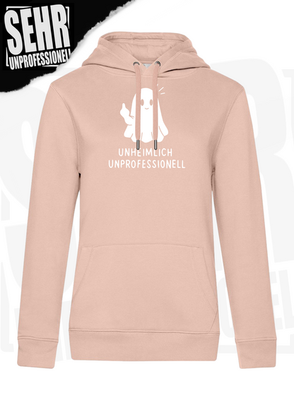 "Unheimlich Unprofessionell" Regular & Ladies-Hoodie
