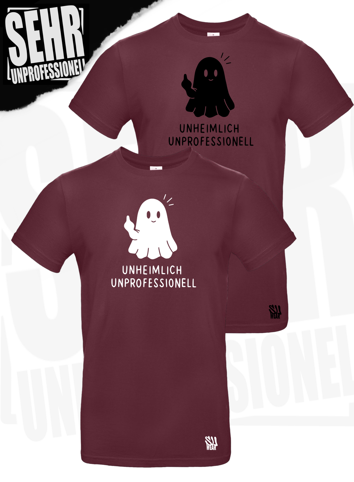 "Unheimlich Unprofessionell" Regular & Ladies-Shirt