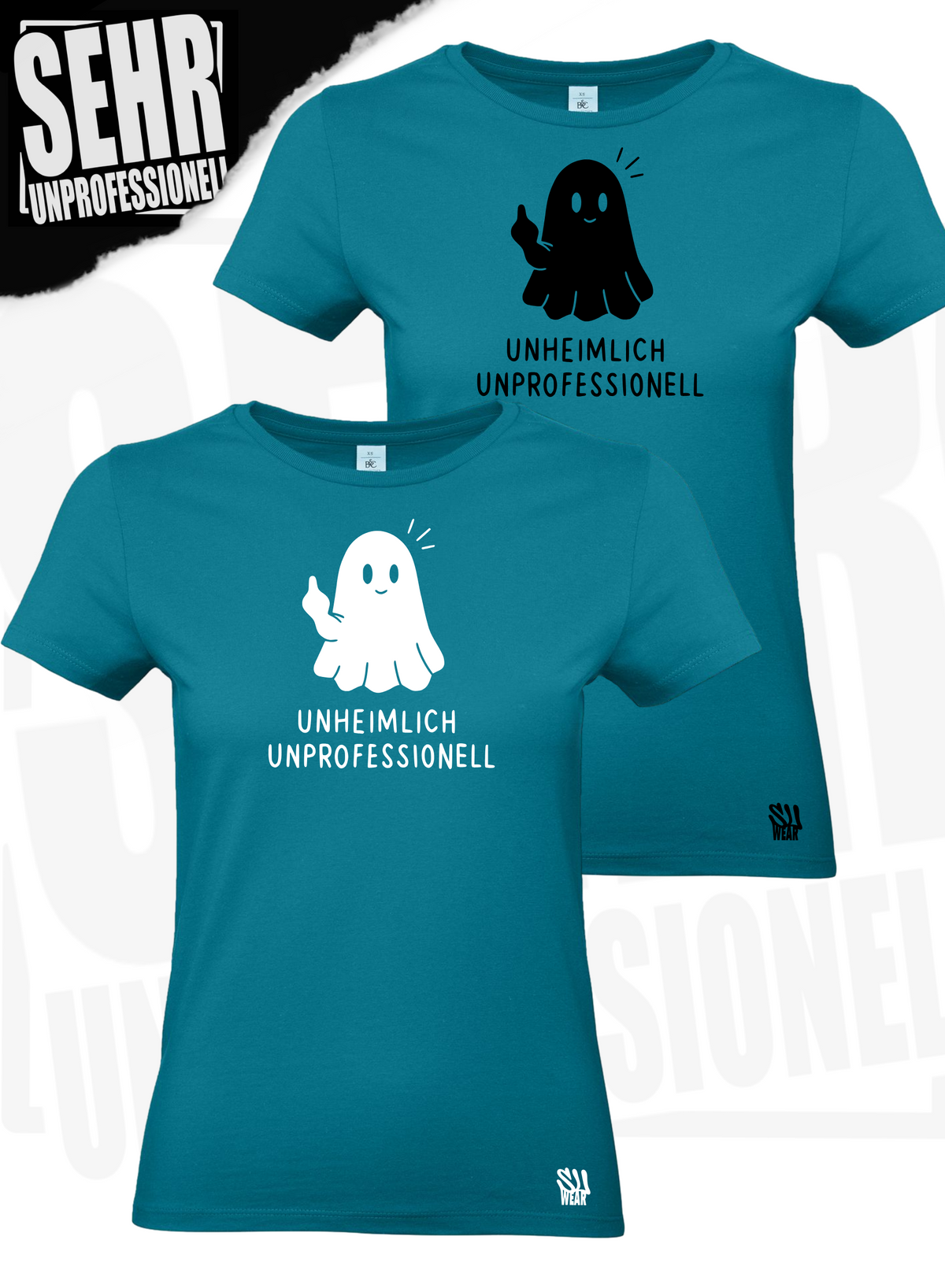 "Unheimlich Unprofessionell" Regular & Ladies-Shirt