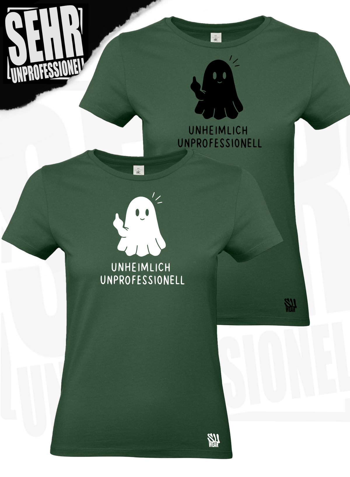 "Unheimlich Unprofessionell" Regular & Ladies-Shirt