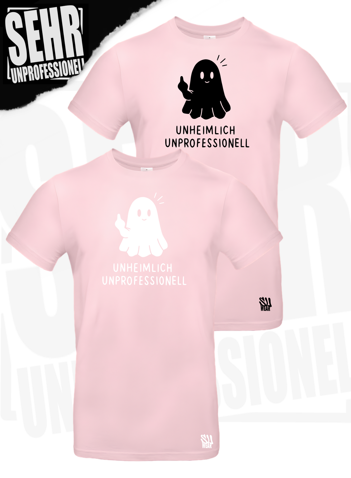 "Unheimlich Unprofessionell" Regular & Ladies-Shirt